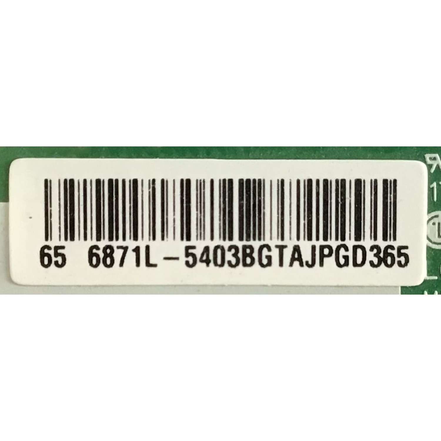 KIT DE TARJETAS PARA TV LG / MAIN EBT64473302 / EAX67187104 (1.0) / FUENTE EAY64511001 / EAX67189001 (1.4) / T-CON 6871L-5403B / 6870C-0750A / PANEL NC650DGE-AAFX7 / MODELO 65UJ6300-UA.BUSYLOR - Imagen 4